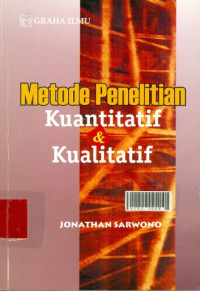 Image of Metode penelitian kuantitatif dan kualitatif