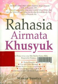 Image of Rahasia air mata khusyuk