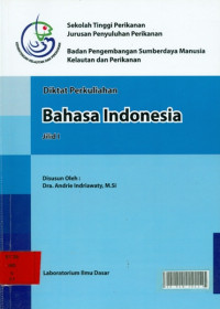 Image of Diktat perkuliahan bahasa indonesia jilid 1