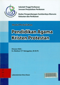Image of Diktat perkuliahan pendidikan agama kristen protestan
