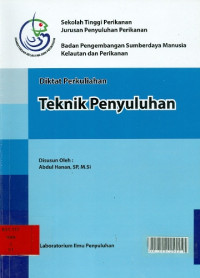 Image of Diktat perkuliahan teknik penyuluhan