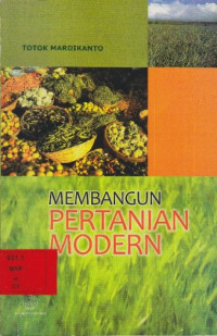 Image of Membangun pertanian modern