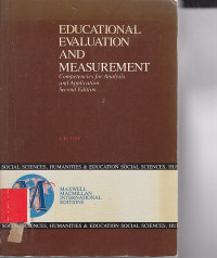 Image of Educational evaluation and measurement : Competencies for analysis and aplication second edition / L.R. Gay