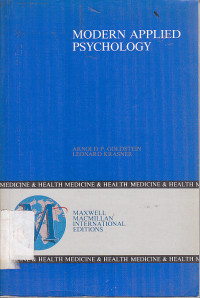 Image of Modern applied psychology : PGPS-145 / Arnold P. Goldstein; leonard Krasner