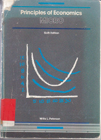 Image of Principles of economics micro / Willis Peterson