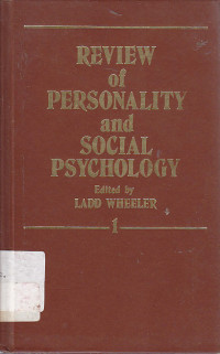 Image of Review of personality and social psychology / Ladd Wheeler